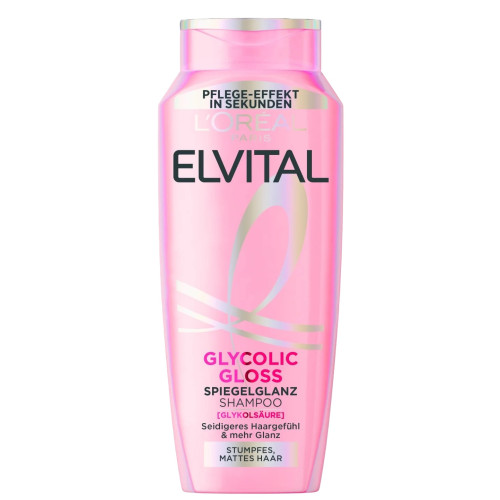 Шампунь для тьмяного, матового волосся L'Oreal Paris Elvital Glysolic Gloss 300 мл. Шампунь для тьмяного, матового волосся L'Oreal Paris Elvital Glysolic Gloss 300 мл.